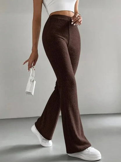 Pantalon évasé côtelé Holloway