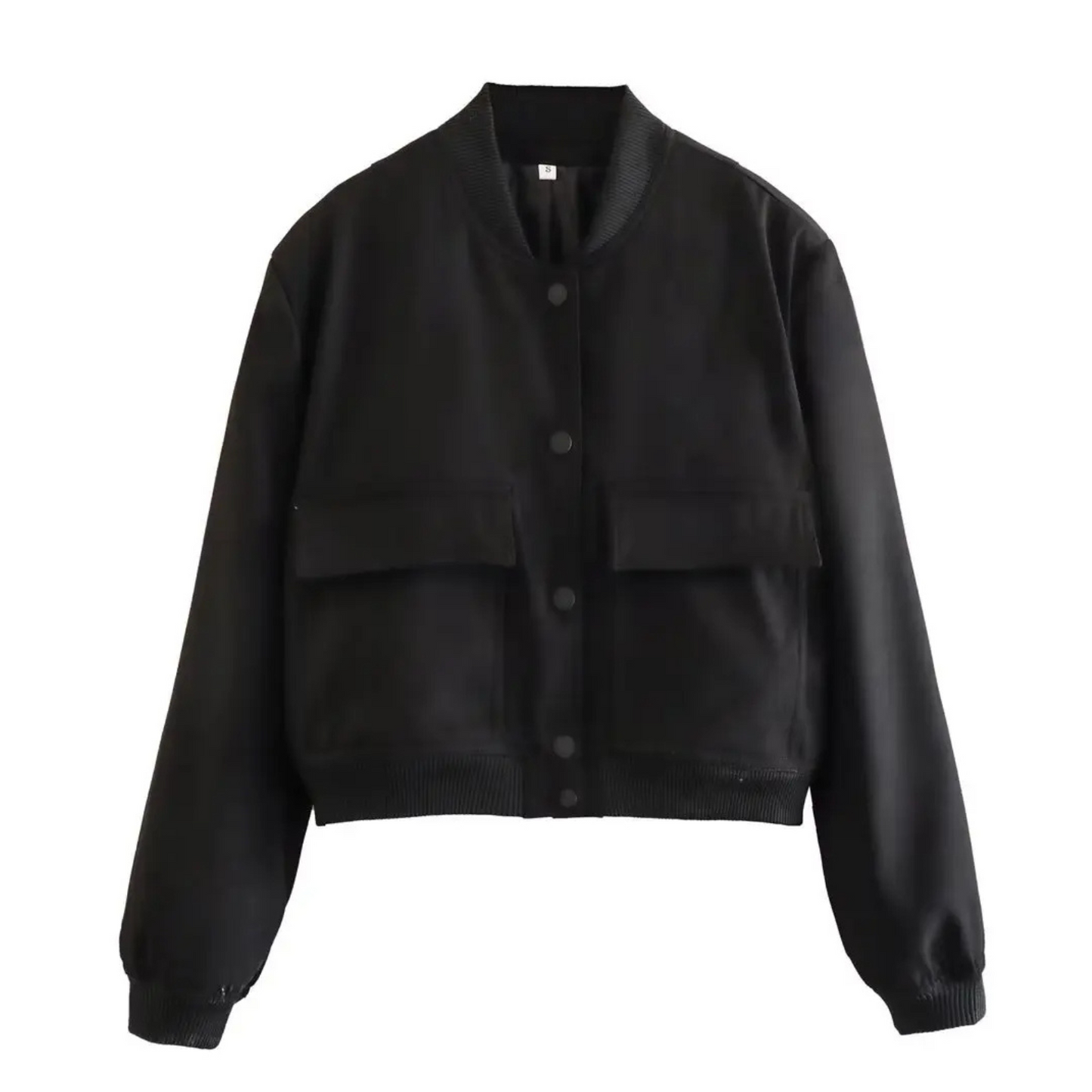 Amari Crop Bomber Jacket