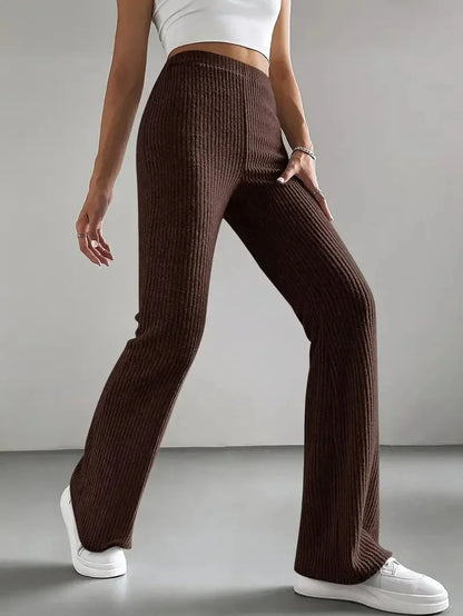 Pantalon évasé côtelé Holloway