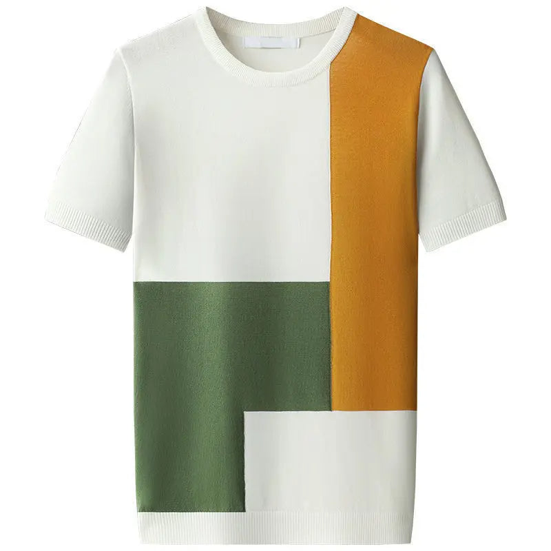 Bauhaus Colorblock-Hemd