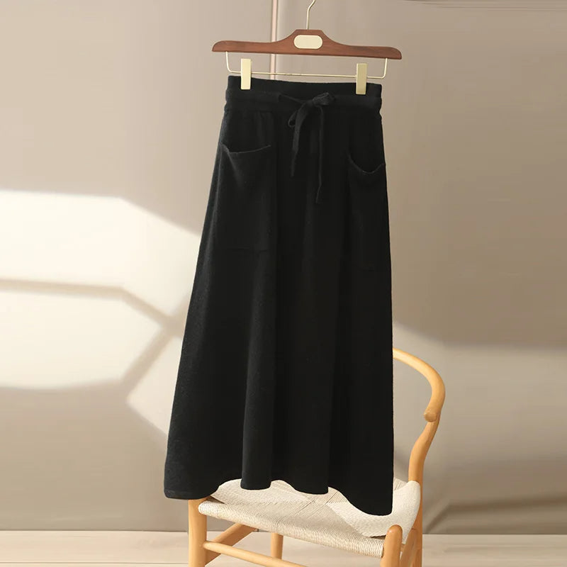 Vienna Cashmere Midi-Rock