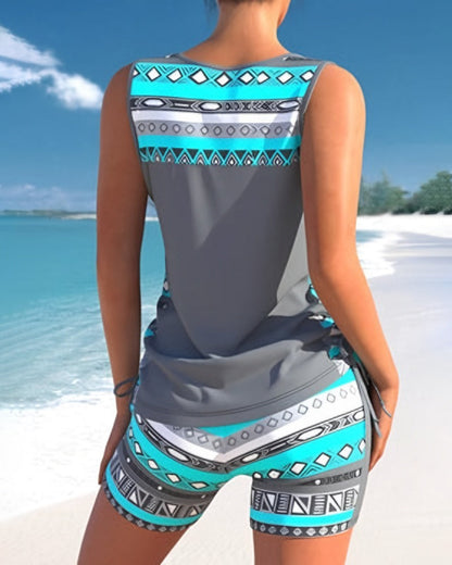 HOLLIE - TANKINI FLATTERING SWIMWEAR STYLE