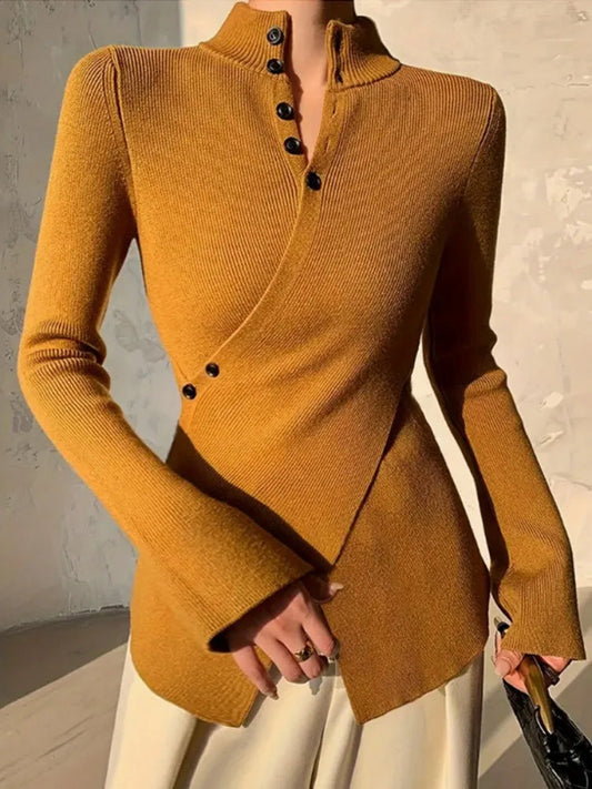 Talia Button-Up Sweater