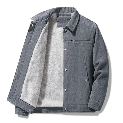 Manteau en velours côtelé Rivage