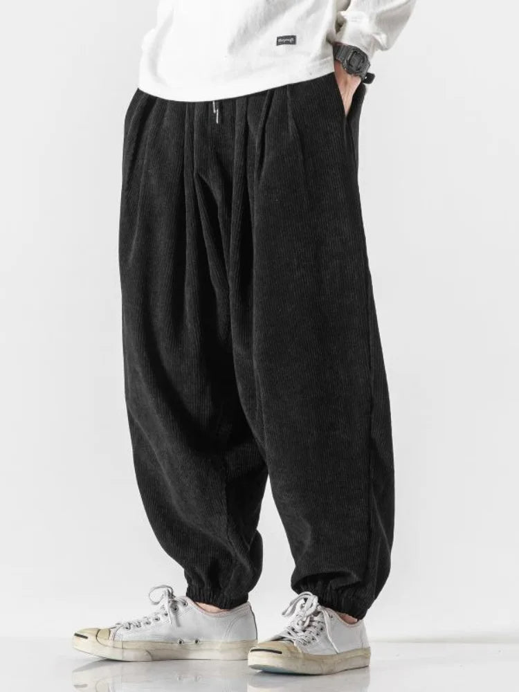 Pantalon de jogging en velours côtelé pour le travail