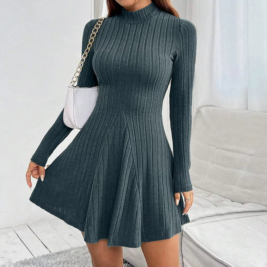 Velora Rollkragenkleid
