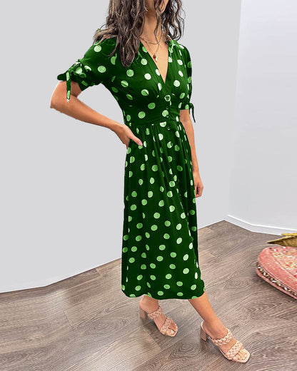 ZOE – CHARMING POLKA DOT DRESS