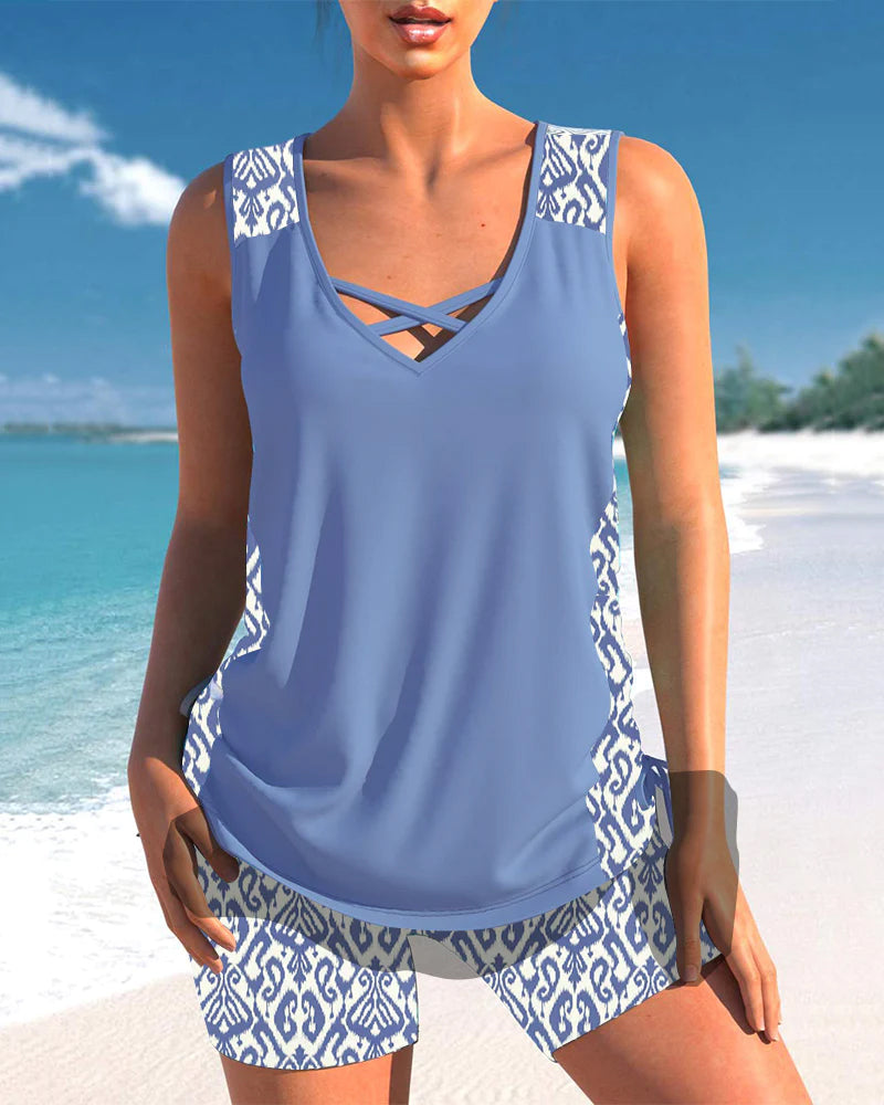 HOLLIE - TANKINI FLATTERING SWIMWEAR STYLE