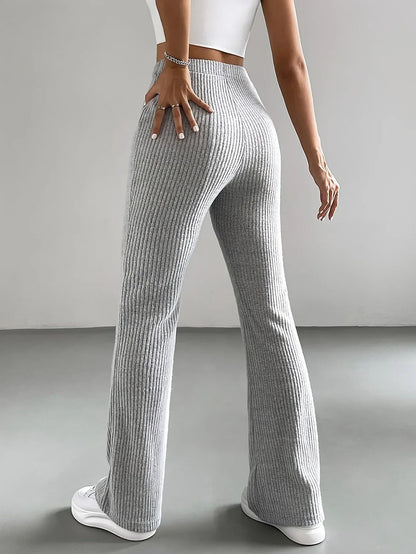 Pantalon évasé côtelé Holloway
