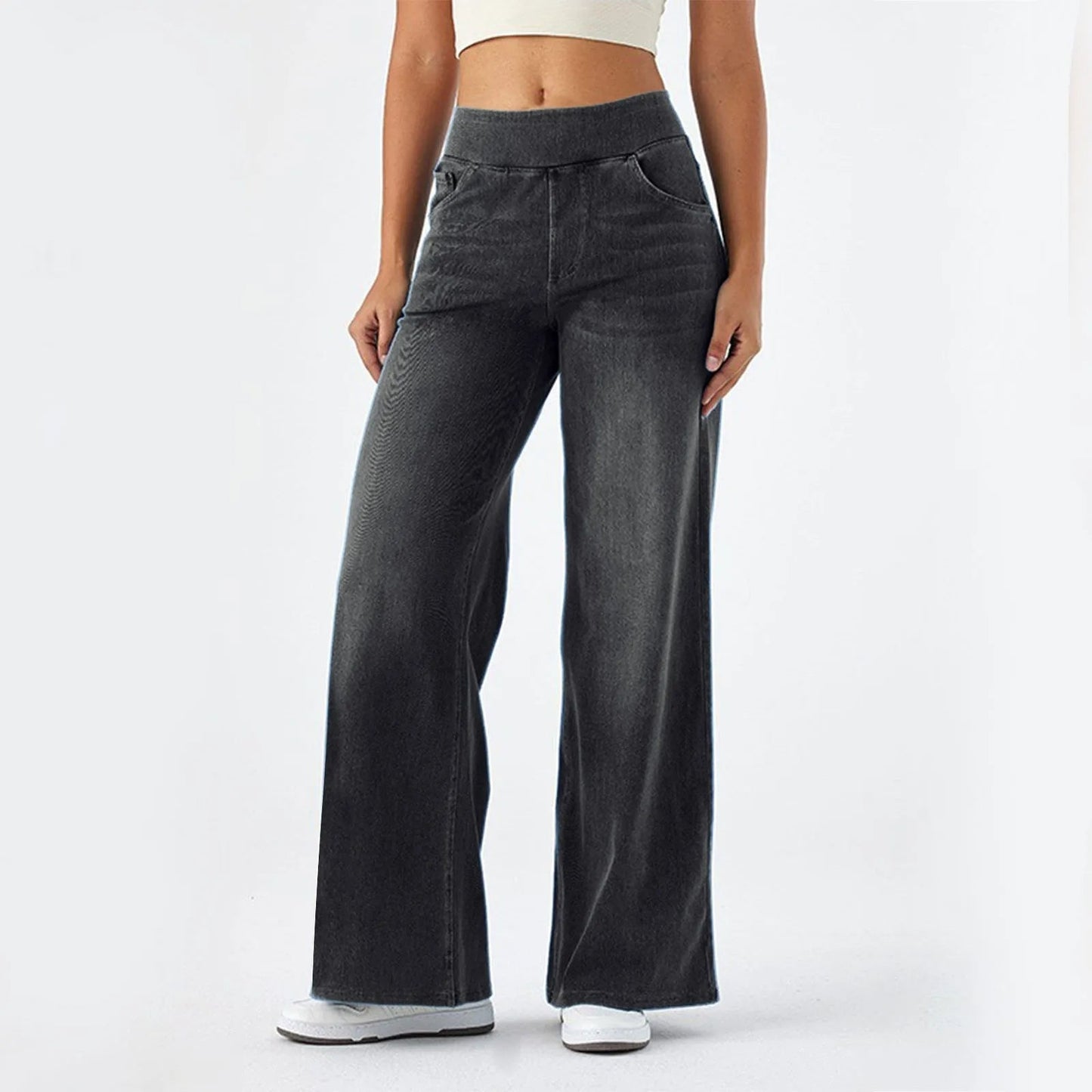 Bareform Wide-Leg Jeans