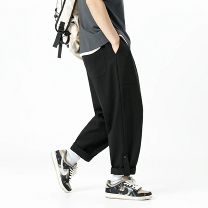 Pantalon utilitaire Studio à revers