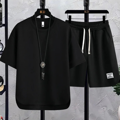 Ensemble essentiel en tricot piqué