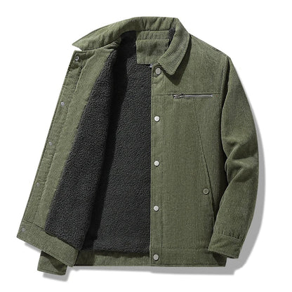Manteau en velours côtelé Rivage