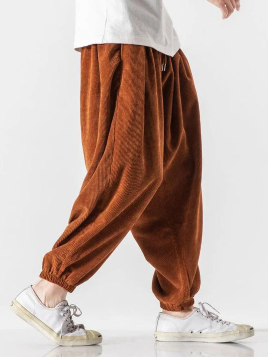 Pantalon de jogging en velours côtelé pour le travail