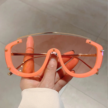 Eclipse Oversized Visor Sunglasses