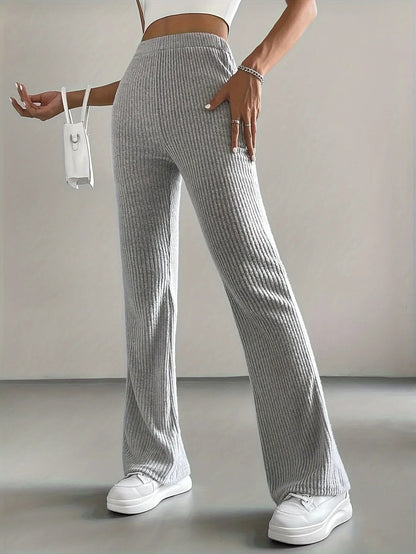 Pantalon évasé côtelé Holloway