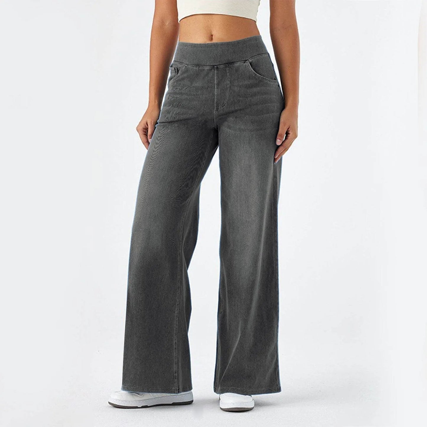 Bareform Wide-Leg Jeans