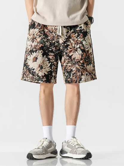 AMALFI TAPESTRY FLORAL SHORTS