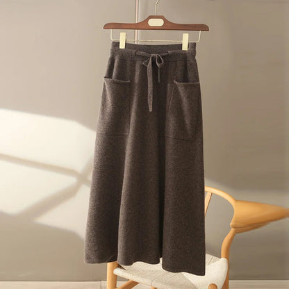 Vienna Cashmere Midi-Rock