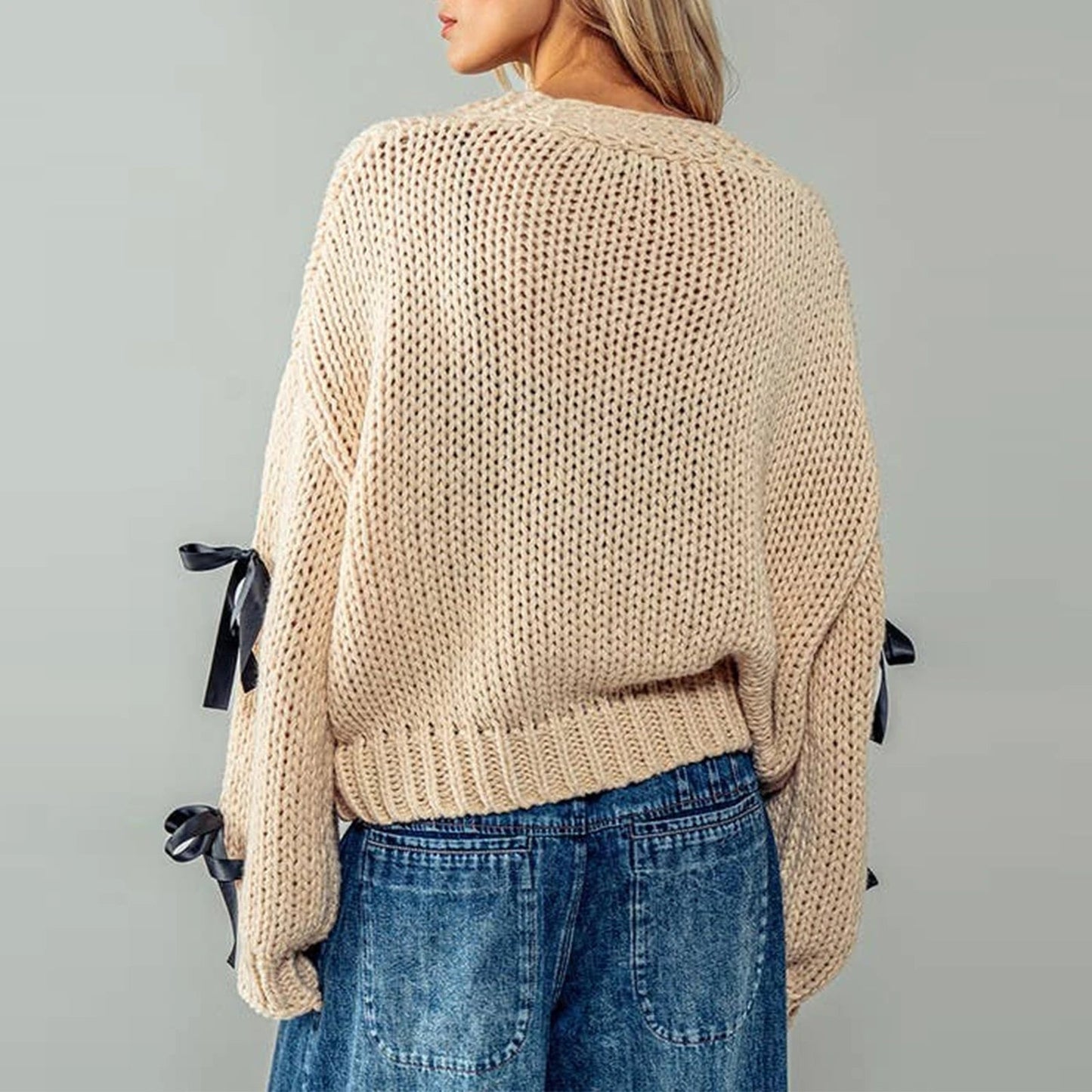 Bellevie Bow Cardigan