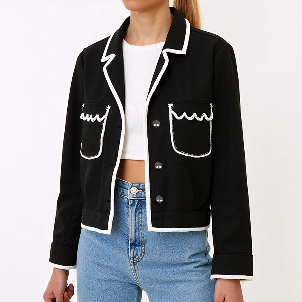 Le Savoir Contrast Blazer