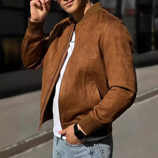 Bomber en daim Sovereign