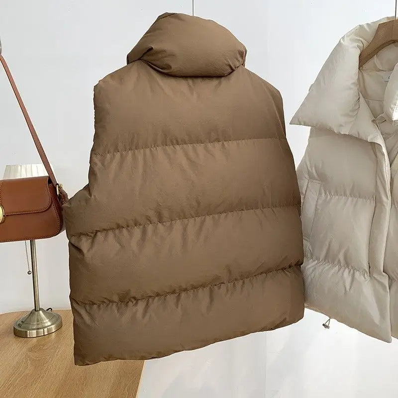 Serene Quilted Puffer  Vest