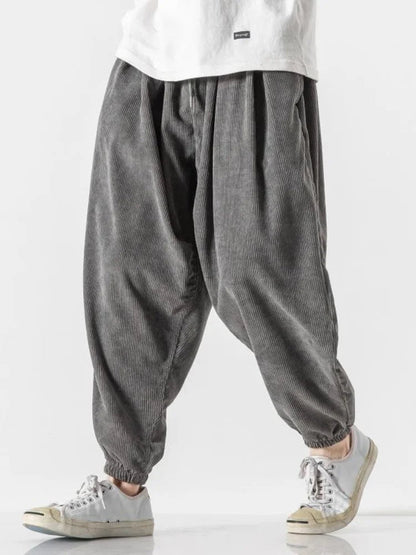 Pantalon de jogging en velours côtelé pour le travail