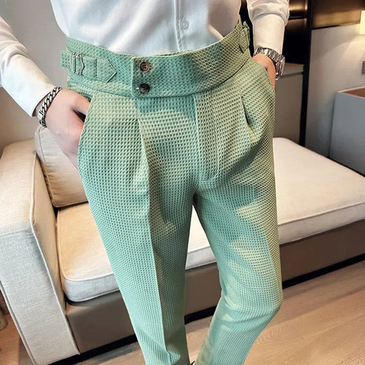 Königliche strukturierte Hose