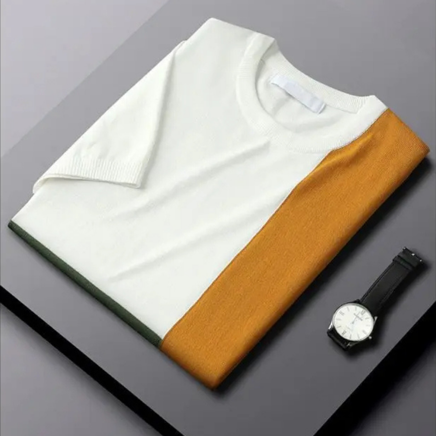 Bauhaus Colorblock-Hemd