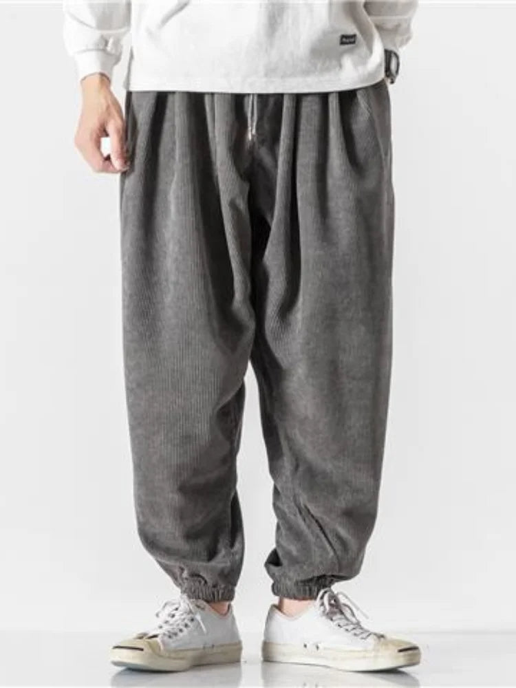 Pantalon de jogging en velours côtelé pour le travail