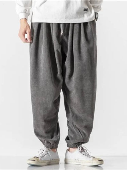 Pantalon de jogging en velours côtelé pour le travail
