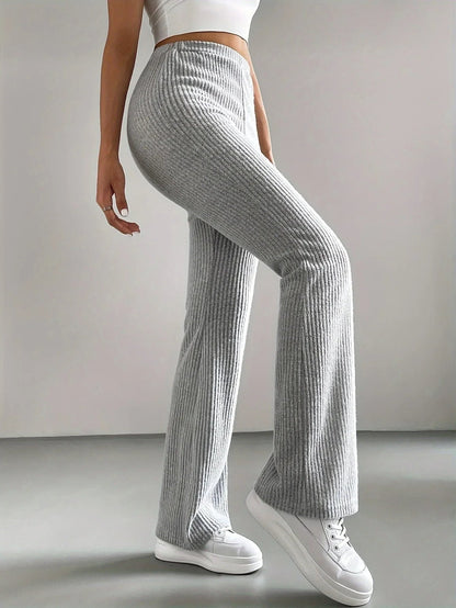 Pantalon évasé côtelé Holloway