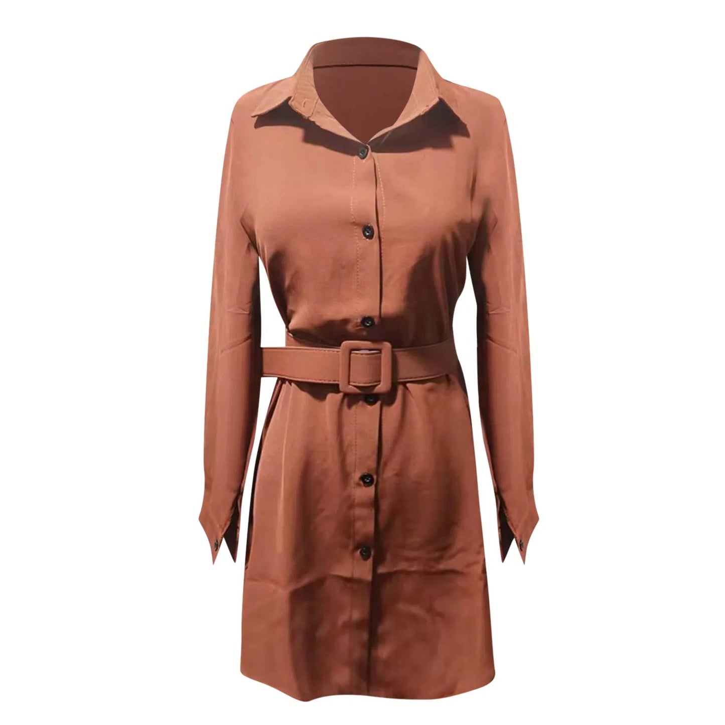 Bellamy Belted Shirt-Dress