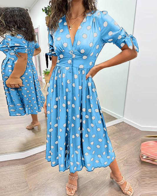 ZOE – CHARMING POLKA DOT DRESS