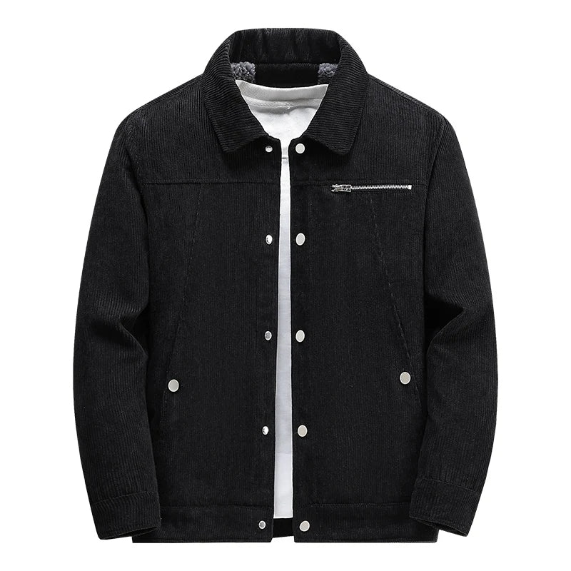 Manteau en velours côtelé Rivage