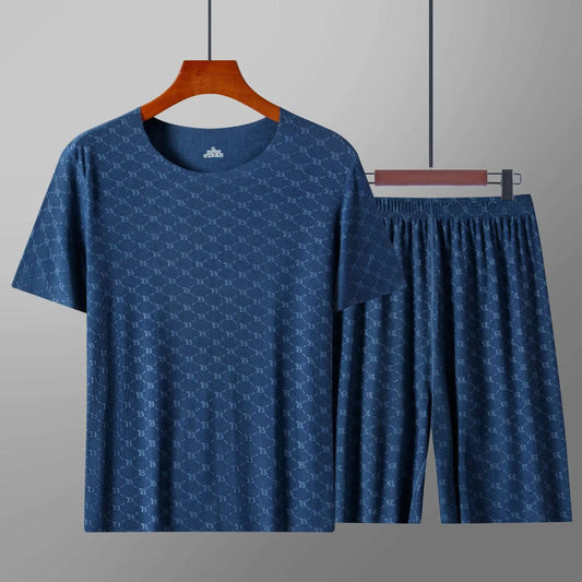 Ensemble de salon Monogram Ice Silk
