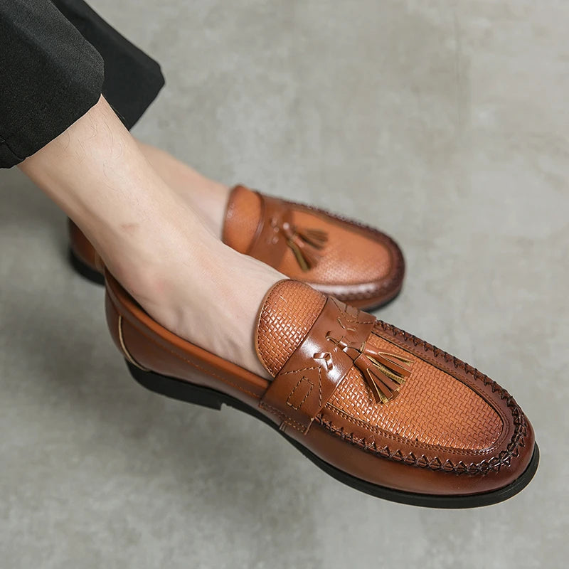 Belmont Loafer mit gewebter Quaste 