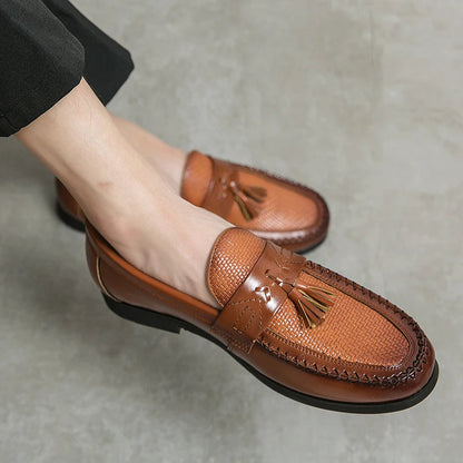 Belmont Loafer mit gewebter Quaste 