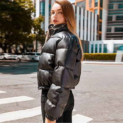 Milano Cropped Puffer