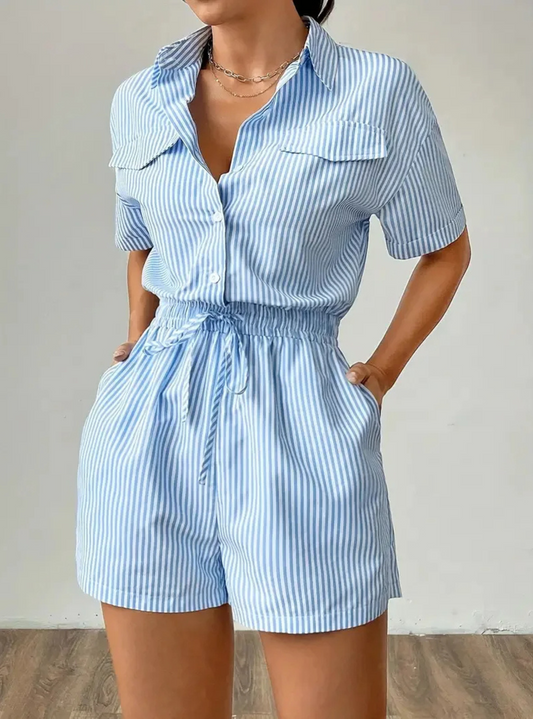 Cabana Stripe Romper