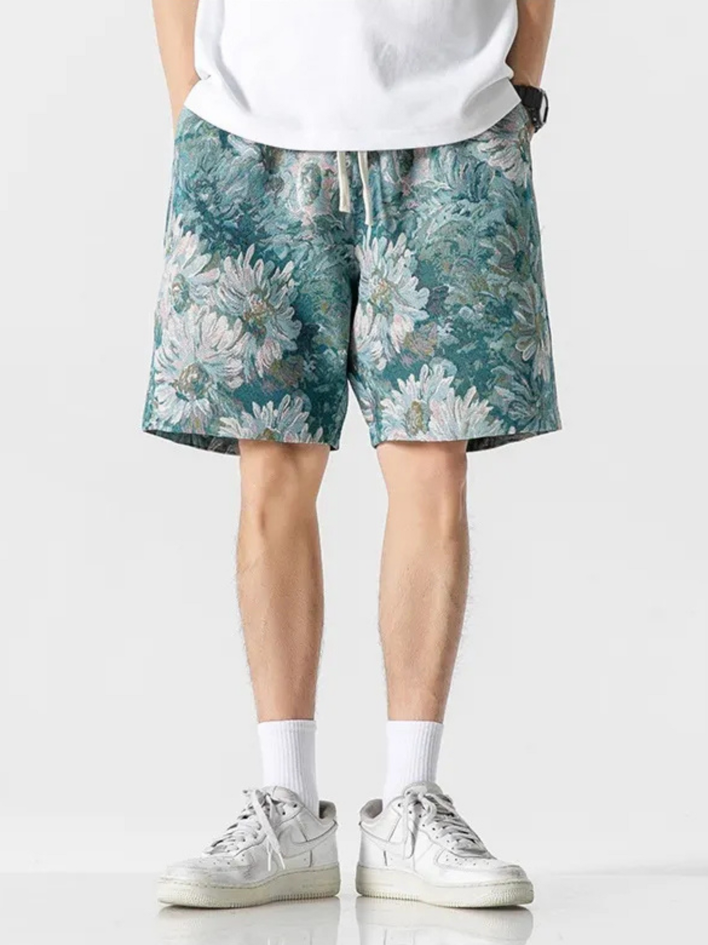 AMALFI TAPESTRY FLORAL SHORTS