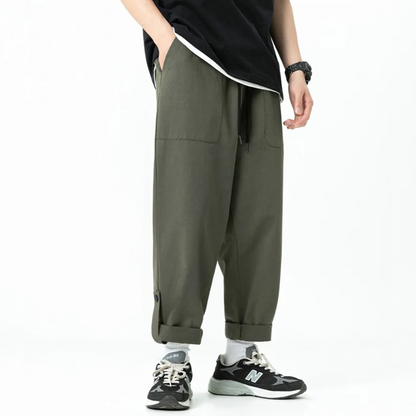 Pantalon utilitaire Studio à revers