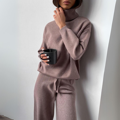 Eliza – Bequemes Rollkragen-Set 