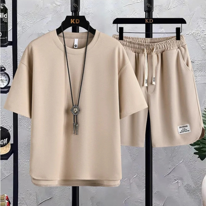 Ensemble essentiel en tricot piqué