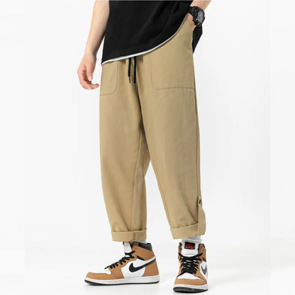 Pantalon utilitaire Studio à revers
