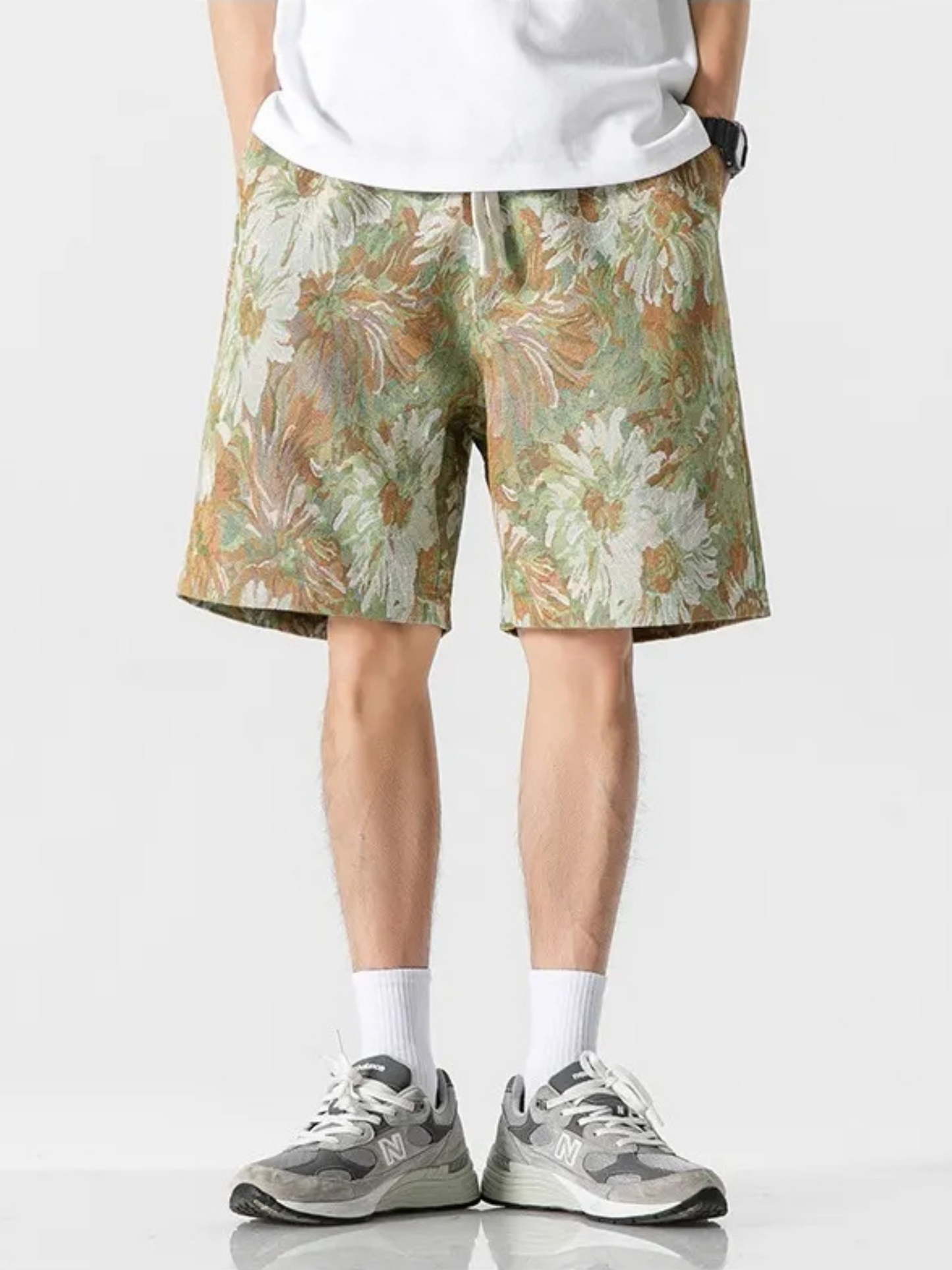 AMALFI TAPESTRY FLORAL SHORTS