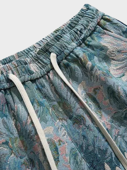 AMALFI TAPESTRY FLORAL SHORTS