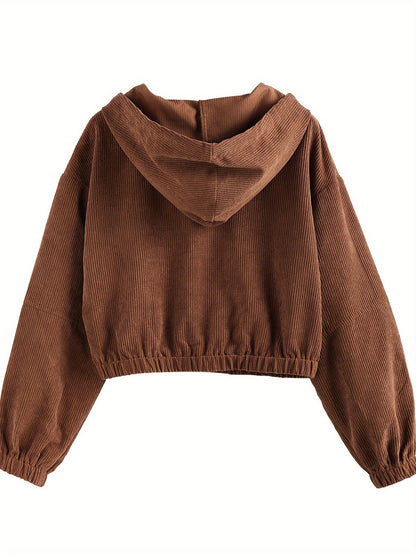 Veste courte en velours côtelé Vesper