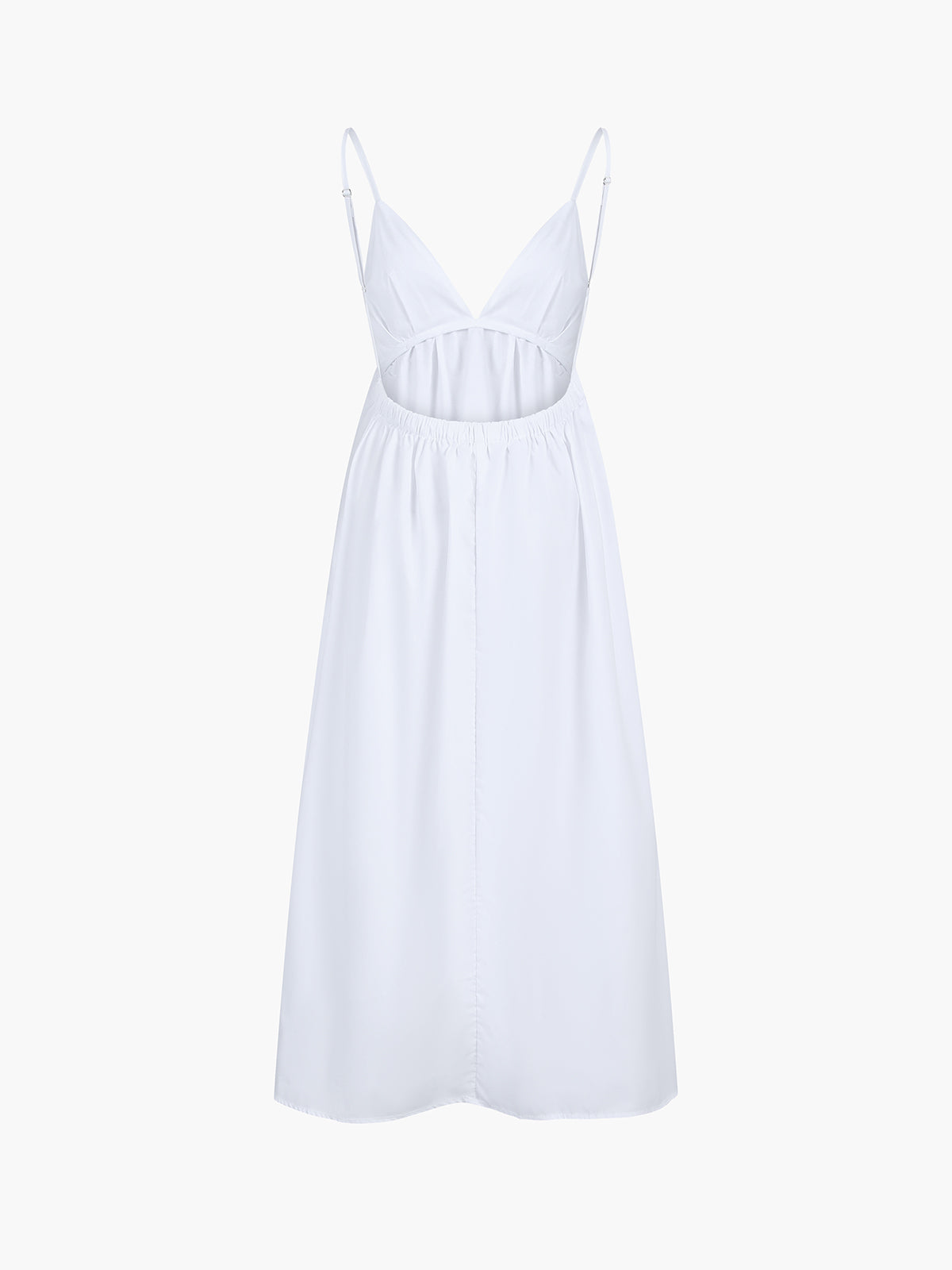 Robe longue dos nu style cowgirl côtière 